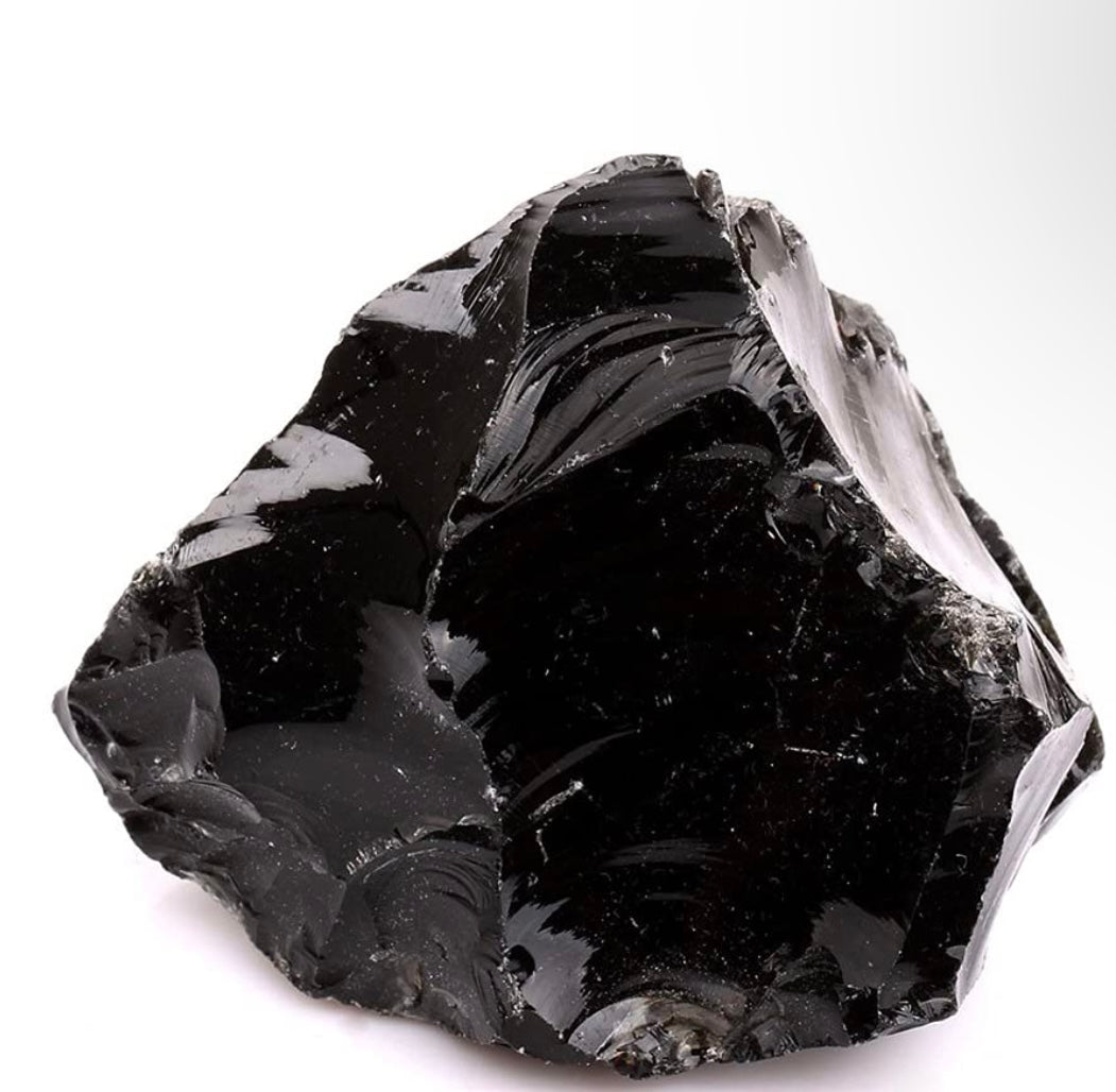 Black Obsidian Crystal - Full Size